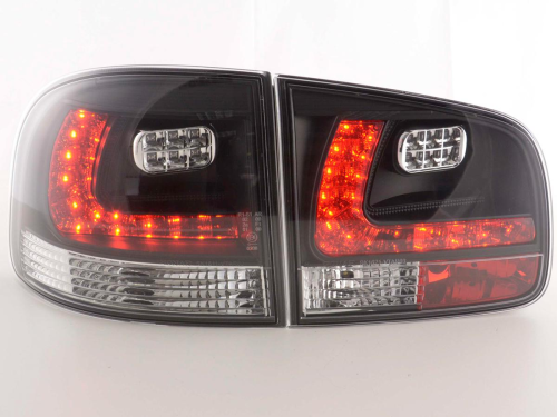 Paire de Feux arrières LED pour VW Touareg (type 7L) année 03-09, noir