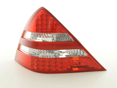 Paire de feux arrières LED pour Mercedes-Benz SLK (170) An 96-04, rouge / clair