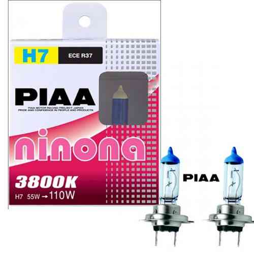 2 Ampoules PIAA H7 Ninona 3800K