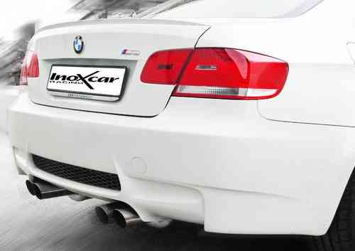 Silencieux 4 x 76 mm InoxCar pour BMW M3 E92 4.0 V8