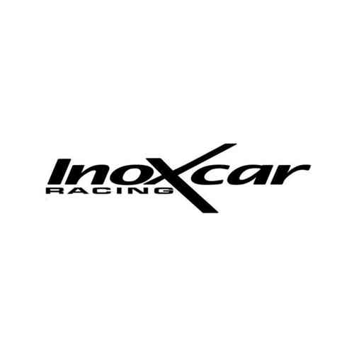 Silencieux arrière DUPLEX Inoxcar avec sortie ovale 120x80 mm pour Peugeot 207 1.4 16V