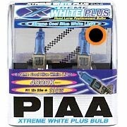 2 AMPOULES PIAA XTREME WHITE PLUS H1 12V 55W ->110w