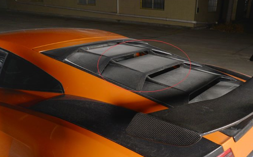 Capot arrière carbone pour Lamborghini Gallardo LP550 LP560 LP570