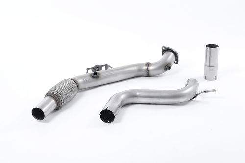 Downpipe + decata Milltek pour Mustang 2.3 EcoBoost (Fastback)