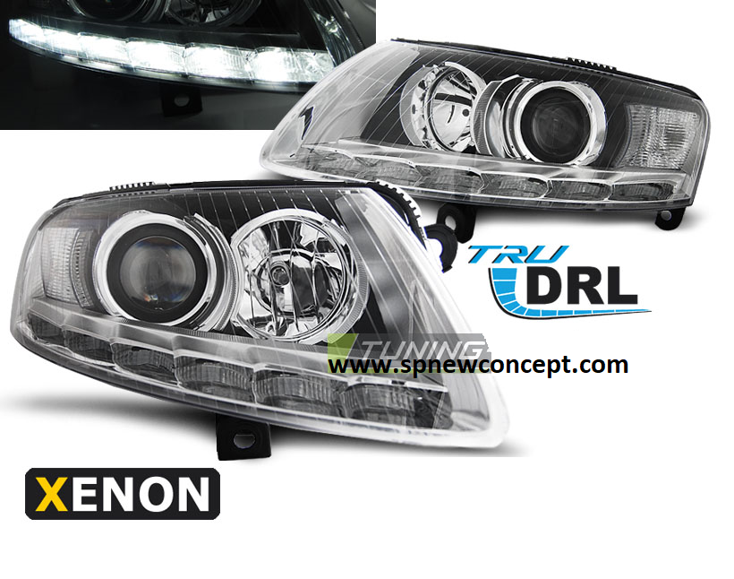 MOTEUR DRL HID AUDI A6 C6 4F COMPETITION 10/2008-03/2011 TYC 2 PHARE AVANT 
