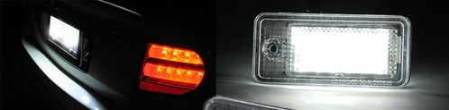 Feu de plaque à LED pour AUDI A3, A4, A6, Q7, CANBUS
