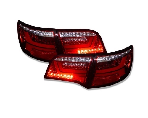 REAR TAIL LED LIGHTS RED-CLEAR FOR AUDI A4 B6 8E 00-04 AVANT LAMPS 