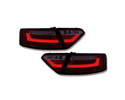 Melbourne trunk Surrounded LED rear lights Audi A5 8T Coupé + Sportback 06-10 red / smoke - Sp  Newconcept